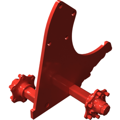 Pièces agricoles - Pièce divers - cadre de roue droite soudé -peint-