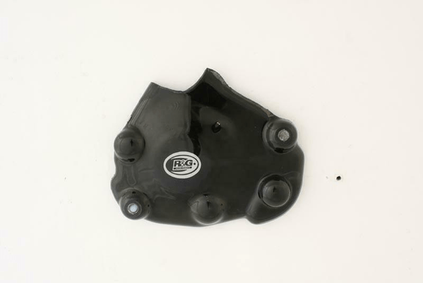 Pièces Quad & Motos - Equipement véhicule - Couvre-carter droit (pompe à huile) R&G RACING noir Yamaha
