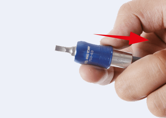 Outils - Outils divers - Porte embout magnétique 1/4" 63mm