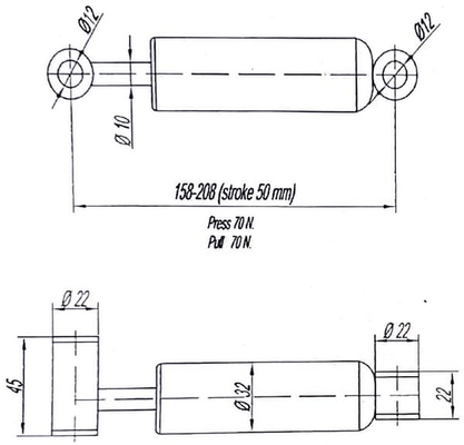 Pièces agricoles - Pièce divers - Amortisseur