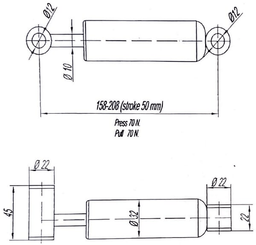 Pièces agricoles - Pièce divers - Amortisseur