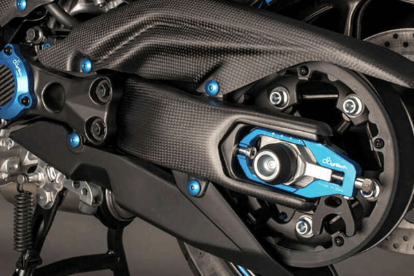Pièces Quad & Motos - Equipement véhicule - Protection de bras oscillant LIGHTECH carbone mat