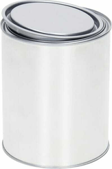 Chimie - Chimie divers - Boîte de peinture+couv. 1 l