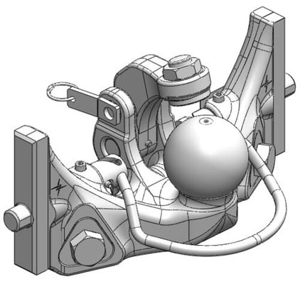 Pièces agricoles - Tracteur pièce adaptable - Raccords d'accouplement K80