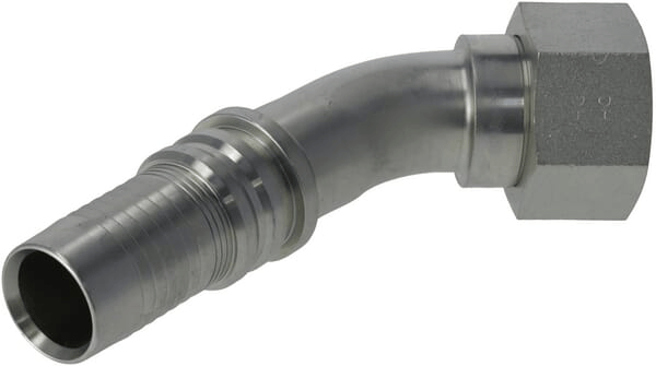 Pièces agricoles - Hydraulique - Raccord à sertir 4SH-DN32-1,5/8" UNF-45°