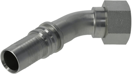 Pièces agricoles - Hydraulique - Raccord à sertir 4SH-DN32-1,5/8" UNF-45°