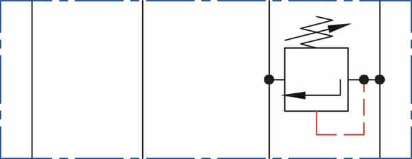 Pièces agricoles - Hydraulique - Limiteur de pression NG6 B > T