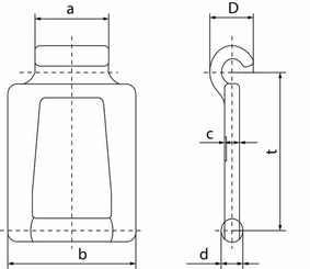 Pièces agricoles - Fertilisation & Lisier - Maillon de chaîne T59 S HV