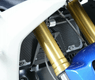 Protection de radiateur R&G RACING bleu BMW R1200/1250
