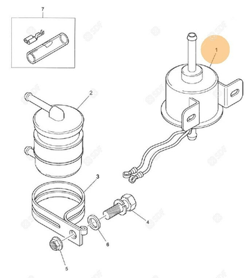 Pièces agricoles - Pieces moteur - pompa