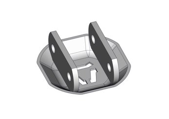 Materiels - Matériel d'élevage - autre - CALOTTE TREFLE D.102MM ADAPTABLE