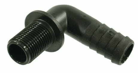 Pièces agricoles - Pièce Pulvérisateur - Coude 90°+embout 20mm+M 1/2"