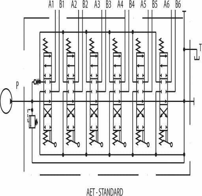 Pièces agricoles - Hydraulique - Distributeur monobloc