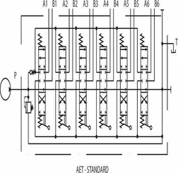 Pièces agricoles - Hydraulique - Distributeur monobloc