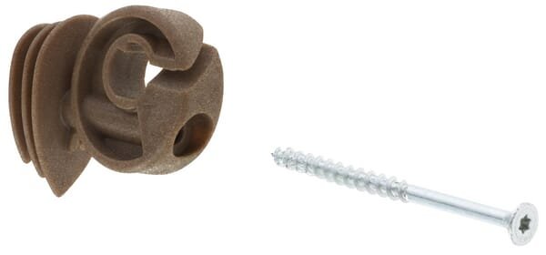 Pièces agricoles - Cloture,Jardin & Sylviculture - Isolateur de bague Premium Easy Drill SX vert (50x)