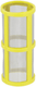 Cartouche filtrante 80 mesh jaune avec joints toriques