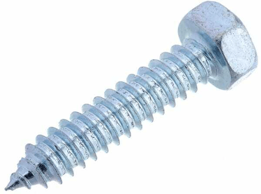 Pièces agricoles - Fasteners - Vis auto-perforante 8x38mm,tête hexagonale de 13 mm, DIN 7976C Kramp