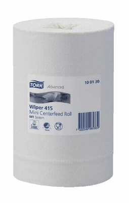 Chimie - Chimie divers - Essuie-tout, rouleau blanc, 22cm x 120m, 1 pli, Ø extérieur140mm, 11 rouleaux, Tork