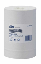 Chimie - Chimie divers - Essuie-tout, rouleau blanc, 22cm x 120m, 1 pli, Ø extérieur140mm, 11 rouleaux, Tork