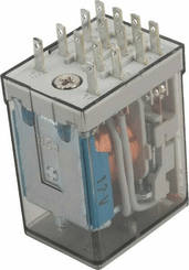 Pièces agricoles - Electricité - Relais Finder 4 W 7 A 12 VDC