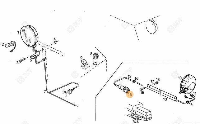 Pièces agricoles - Divers - COMMUTATEUR