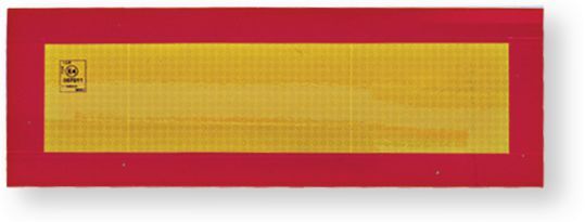 Automobile - Consommables et accessoires auto. - JEU 2PLAQUE ECE70-01 SEMI ADH