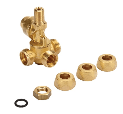 Pièces agricoles - Pièce Pulvérisateur - Porte-buse 3 voies 3/8" mâle