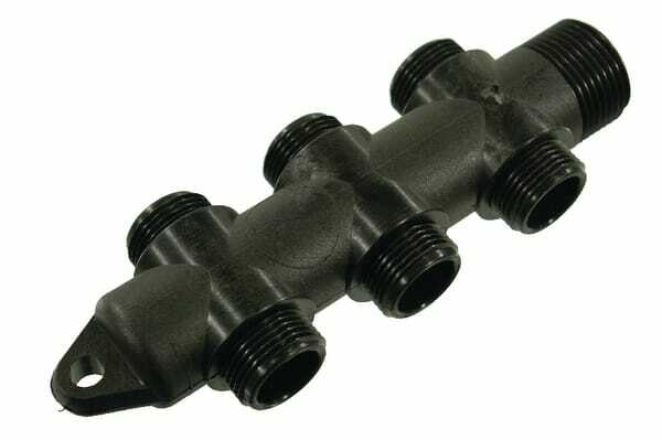 Pièces agricoles - Pièce Pulvérisateur - Raccord mâle 1" 6-voies 3/4"