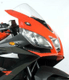 Cache-orifices rétroviseur R&G RACING - noir Aprilia RS4 125/RSV4 RR/RF