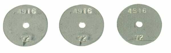 Pièces agricoles - Pièce Pulvérisateur - Plaque de dosage 72 inox