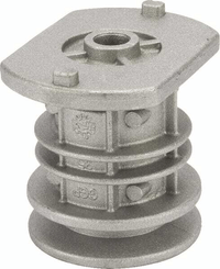 Pièces agricoles - Jardin et forêt pièce origine - Porte-lame Ø25mm av. poulie