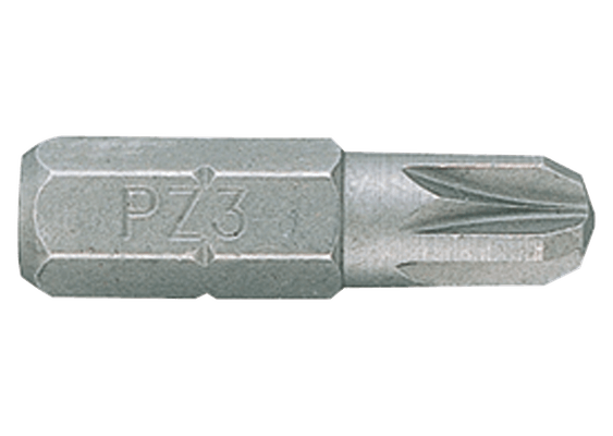 Outils - Outils divers - Embout tournevis 1/4" Pozidriv n°1