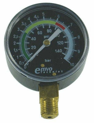 Pièces agricoles - Hydraulique - Manomètre 068009 no. 2 pour 25 D