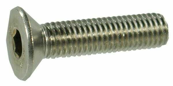 Pièces agricoles - Fasteners - Vis tête fraisée hexagonale creuse M4x25 inox-A2