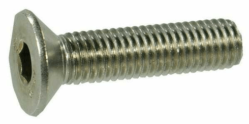 Pièces agricoles - Fasteners - Vis tête fraisée hexagonale creuse M4x25 inox-A2