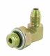 Raccord coude 7/16JIC x M14