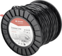 Fil de coupe Ø4,0x122m, Torsion ovale, noir,Kramp Endura