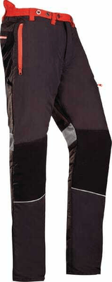 Vêtements et protections - Vêtement  - Pantalon anti-coupure, 2XL, 58-60, gris-rouge, SIP