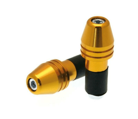 Pièces Quad & Motos - Equipement véhicule - Embouts de guidon BIHR Rocket Ø18mm or