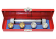 Coffret de jets sans rebond avec 6 embouts - 7 pièces