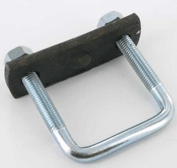 Pièces agricoles - Travail du sol - Etrier en U Ø10mm 55x85