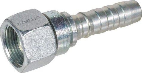 Pièces agricoles - Hydraulique - Racc. à sertir DN20-1" BSP