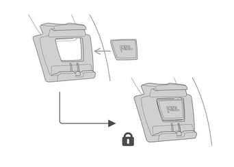 Vêtements et protections - Equipement - Fente adaptée pour casque