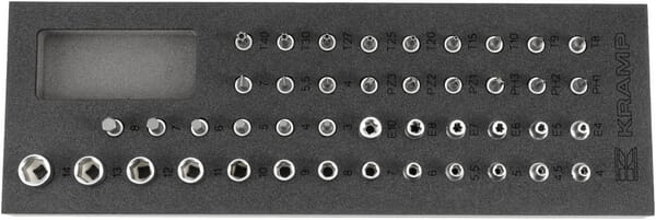 Outils - Outils divers - Jeu de douilles 1/4" 43 pièces