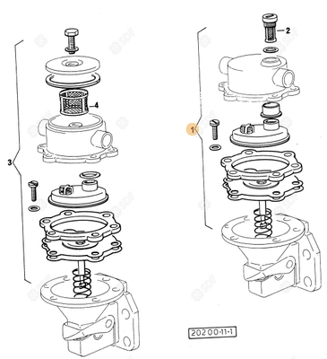 Pièces agricoles - Pieces moteur - POMPE D'ALIMENTATION