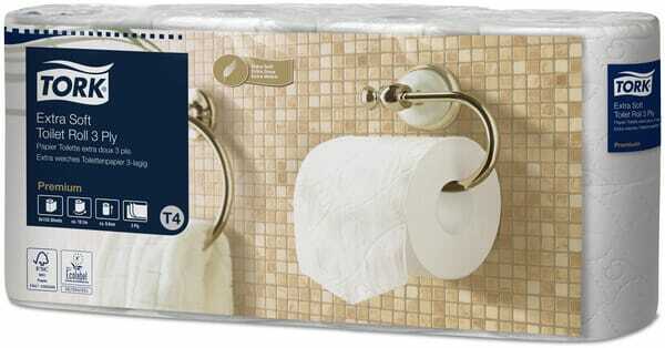 Chimie - Chimie divers - Papier-toilette blanc 7x8 rouleaux avec 155 feuilles