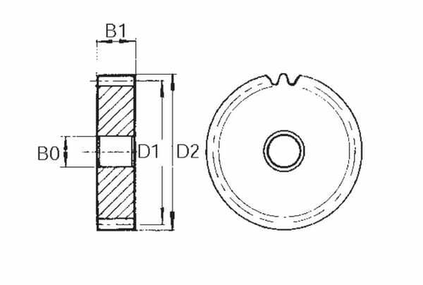 Pièces agricoles - Transmission - Pignon 40 dents modulaire