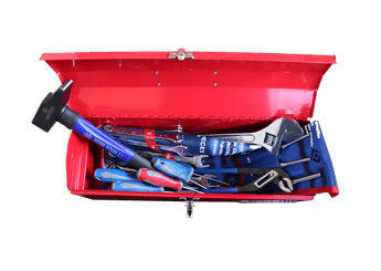 Outils - Outils divers - Caisse à outils "Les essentiels" - 26 pièces