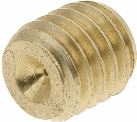 Pièces agricoles - Hydraulique - Vis de réglage M6 Ø 0,4 mm La