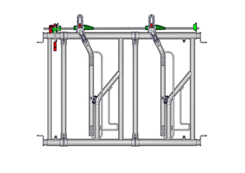 Materiels - Matériel d'élevage - autre - PANNEAU AXIAL II REG DE 2P./1.60M L.1.31M